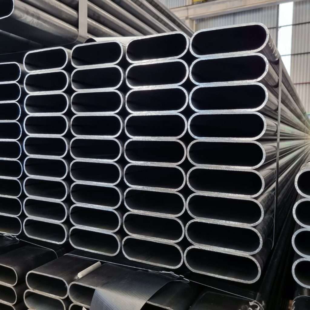 Tubos de aço oblongos