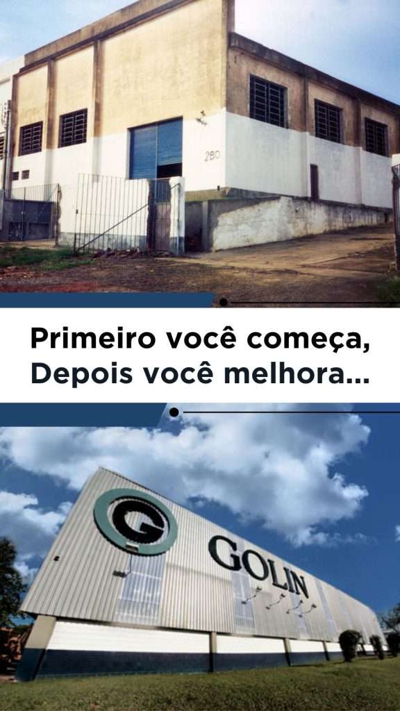 Primeiro você começa, depois você melhora.