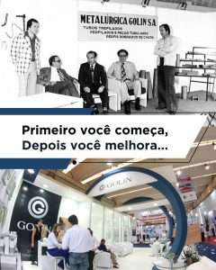 Primeiro você começa, depois você melhora.