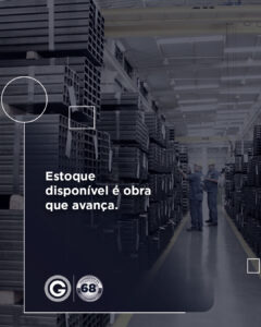 Estoque de tubos quadrados e retangulares Golin